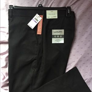 Perry Ellis Black dress pants size 38/30 brand new